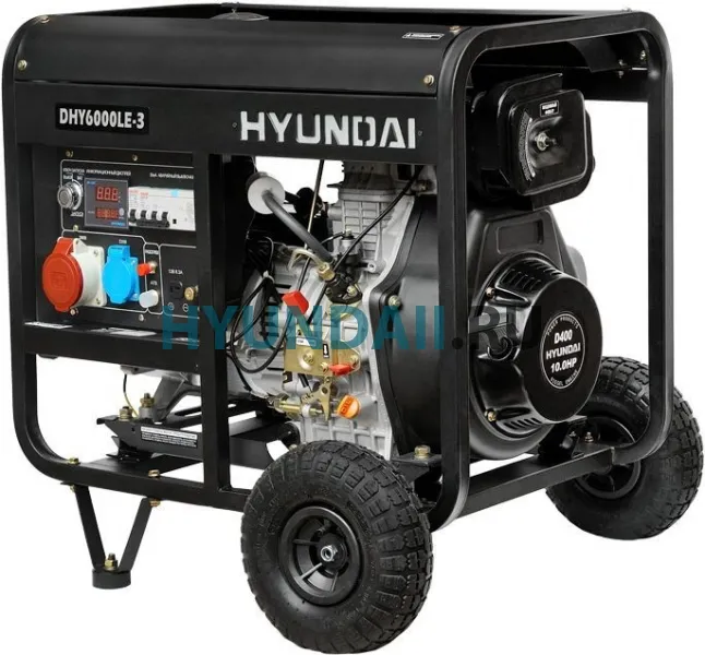 Генератор дизельный HYUNDAI DHY 6000LE-3