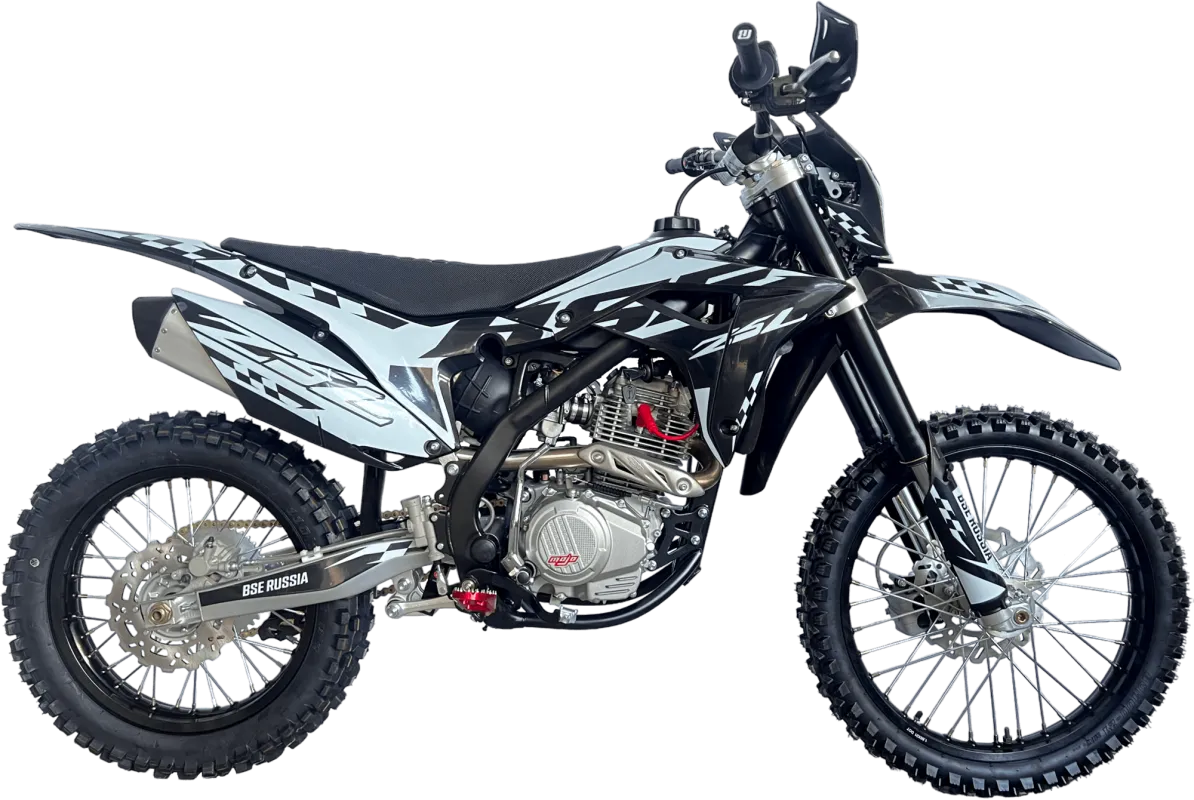 Эндуро / кроссовый мотоцикл BSE Z5 L White Black